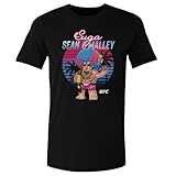 500 LEVEL Sean O'Malley UFC Shirt - Sean O'Malley Big Shots Palm Trees WHT (Black, XX-Large)