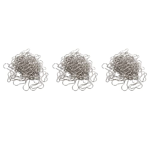 Anillos de cortina de ducha de hierro con clips lote de 300 unidades para baño 2
