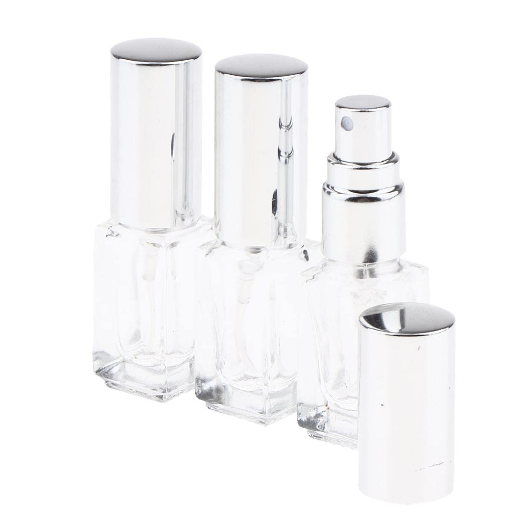 花柄ガラス香水ボトル3点セット 楽天市場】スプレーボトル ガラス 製 3本セット 3ml 5ml 小分け