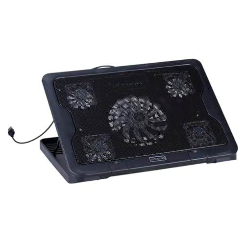 Ventilador para laptop portátil con base de refrigeración USB miniatura 1