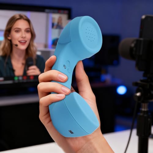 Auricular retro para teléfono recargable con micrófono Tipo C y protección para ancianos 2