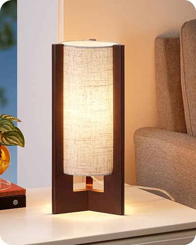 EDISHINE Wood Table Lamp