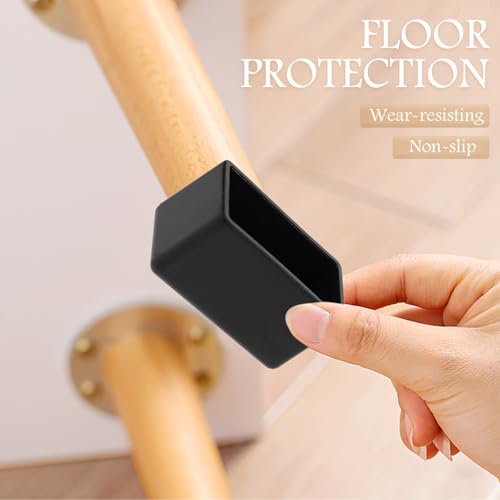 Protectores para patas de silla con diseño resistente que reduce la fricción 7