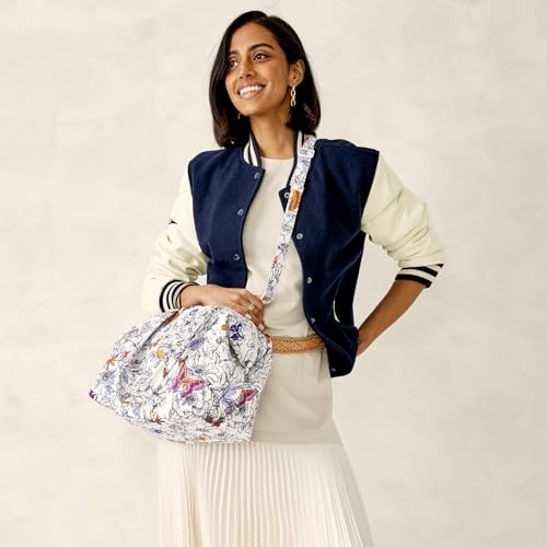 Vera Bradley Premium Cotton Woodhill Shoulder Bag4