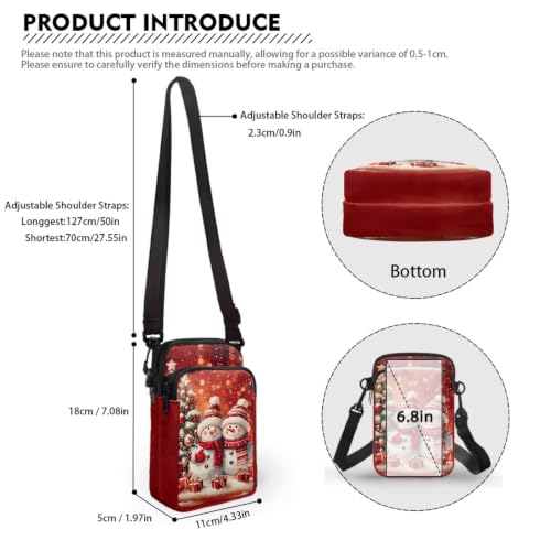 Image of Xpyiqun Small Crossbody Bag Women Phone Purses Sling Shoulder Handbag Cross Body Pouch Wallet Bags