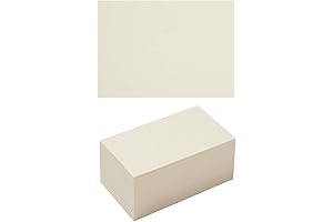 50 Sheets 4x6 Blank Cardstock Paper for Art Projects and Card Making