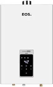 Aquecedor de Água a Gás Eos Digital 26 Litros (gás Natural) Exaustão Forçada Eaq260gd-n Branco Bivolt