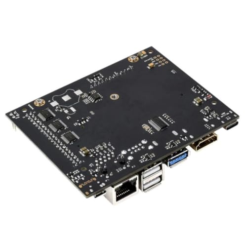 Image of Waveshare Jetson Nano Development Board 4GB with 16GB eMMC | Compact AI Computing Module, USB 3.0, Dual USB 2.0, CSI Camera Port, DC Power Input, Onboard Buttons for Robotics & Edge AI Applications