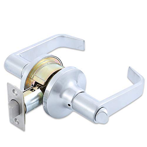 Hermes Hardware Grade 2 Commercial Light Duty Door Lever Lock Set, Entry/ Keyed Function, Ul Fire Rated 3H #TOP26