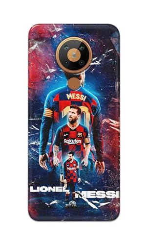 Image of Printed Hard Back Cover for Nokia 5.3 Back Cover (Famous Football Player -K1) -190724(DP)