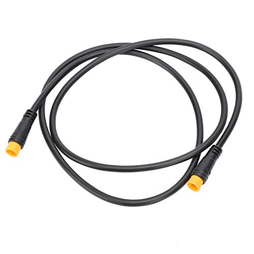 QANYEGN 87cm/34.3in Waterproof 3 Pin Connector Conversion Cable Ary, Cycling Cable Connection Adapter for E Bikes(M-M)