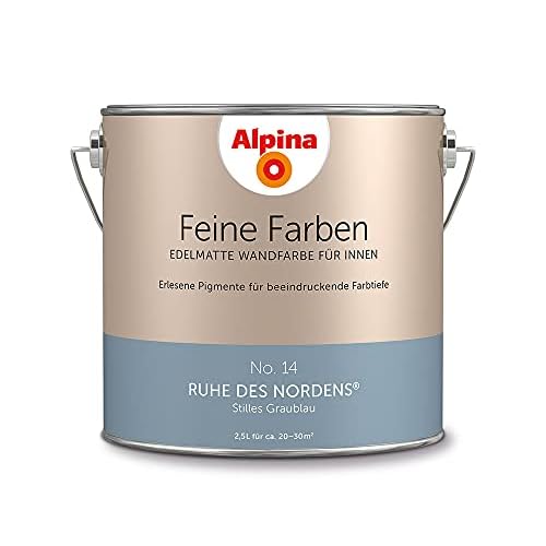Alpina Feine Farben No. 14 Ruhe des Nordens 2,5 L Wand- Deckenfarbe