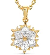 Dazzling Star 18k Gold Plated Necklace for Women, Girlfriend, Soulmate, Wife Jewelry Gifts