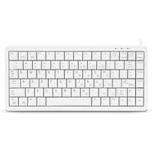 Cherry ML 4100 Ultraslim Keyboard- Light Gray - US 83 Key Layout. USB & PS/2 G84-4100LCAUS-0