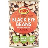KTC - Haricots à œil noir en boîte - (1 X 400 G)...