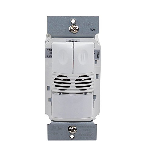 WattStopper DW-200-W Dual Relay Occupancy Sensor Switch, White by Watt Stopper