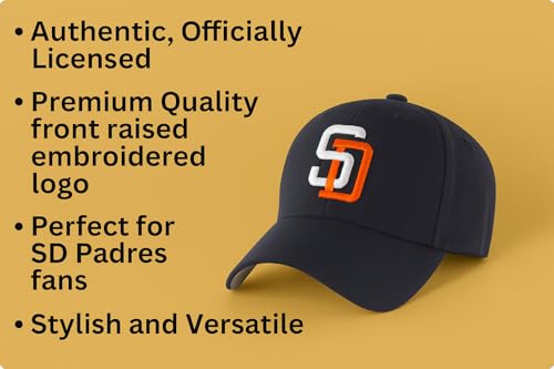Gorra ajustable azul marino para niños San Diego miniatura 6