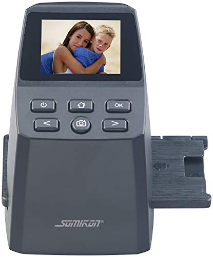 Somikon Dia und Negativscanner: Stand-Alone-Dia- & Negativ-Scanner mit 2,4" / 6,1 cm Display, 14,6 MP (Diaprojektor, Dia Betrachter, Foto Digitalisierer) – Bild 5