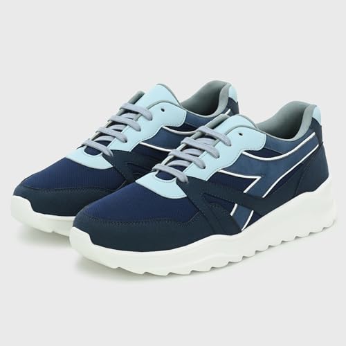 Image of Cruiser Mens Trainers Fashion Chunky Shoes| Lightweight Comfy Breathable Gym Sneakers | Walk Tall in Comfort - Block Heels for Day to Night |Comfortable Sports Footwear Casual (Dexter)