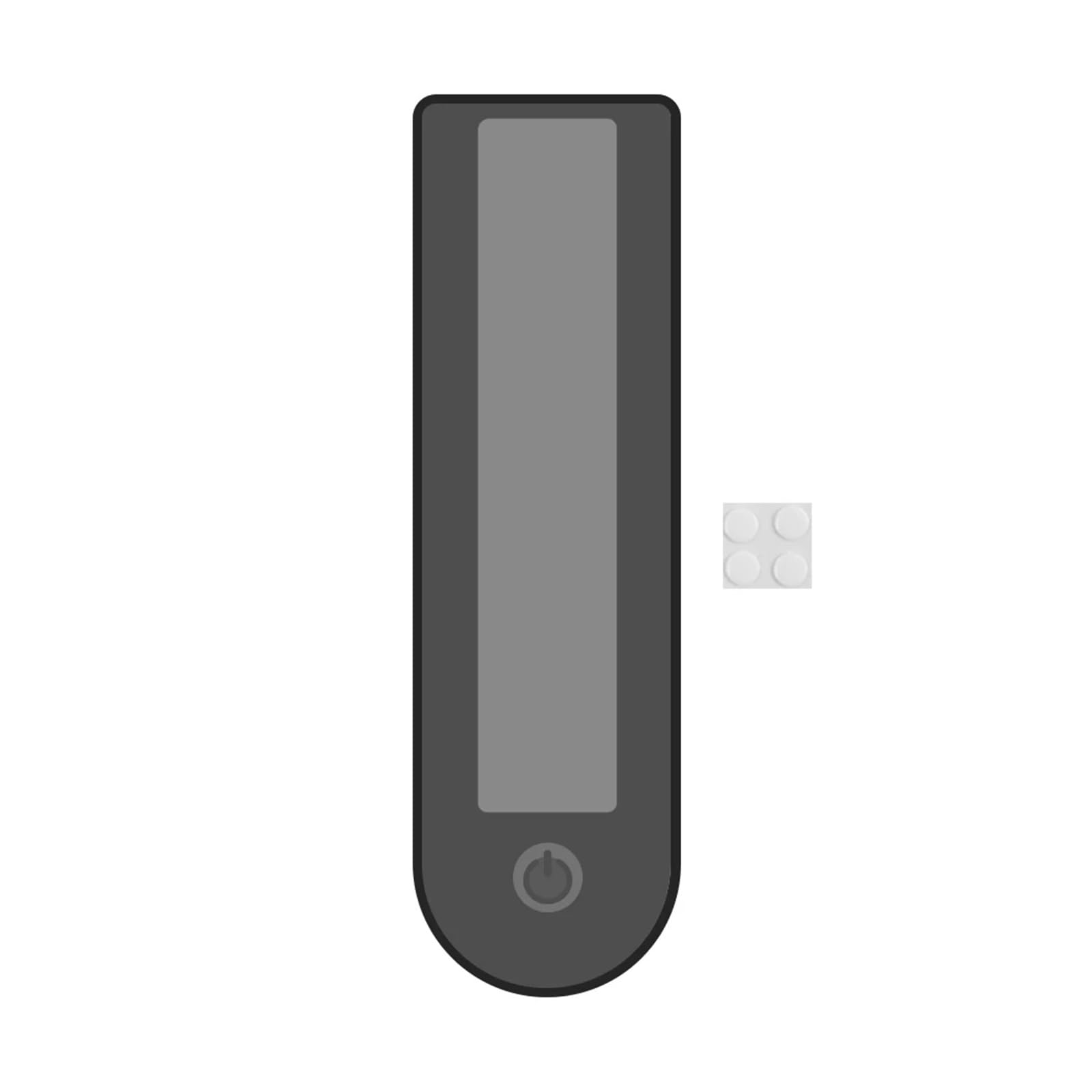 Funda Protectora Impermeable for Tablero de Instrumentos de Silicona, Compatible con XiaoMi Electric Scooter 4 Pro, Pantalla de visualización, Cubiertas de Placa de Circuito, Piezas (Color : Black)