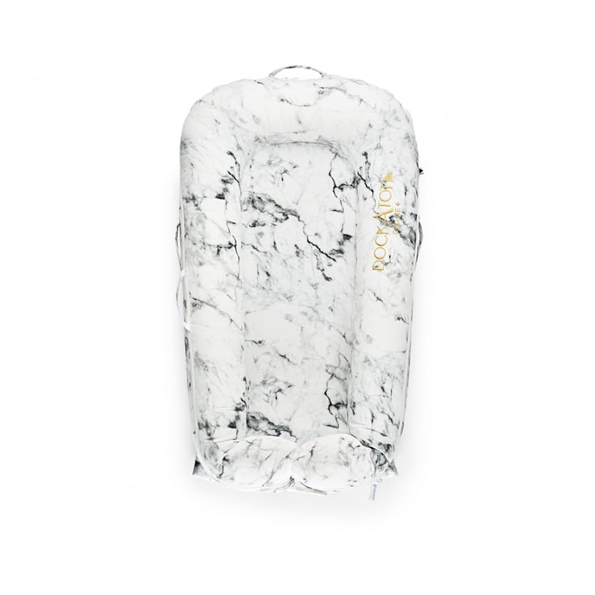 Deluxe+ Marble Baby Pod Nest, 0-8 Months