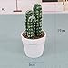 Produktbild Unbekannt Künstliche Mini-Blumentopfpflanze, künstliche Pflanze, für Zuhause, Büro, Osterdekoration A3