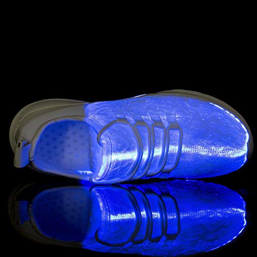 Fiber Optic LED Light Up Shoes for Women Men USB Charging Flashing Luminous Fashion Sneakers for Festivals Party2
