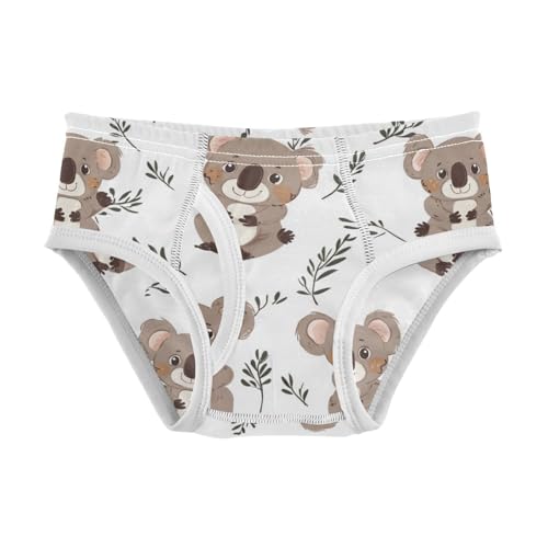 Wusikd Cute Koalas Boys' Underwear Cotton Boys Briefs Soft Toddler Underwear 2T