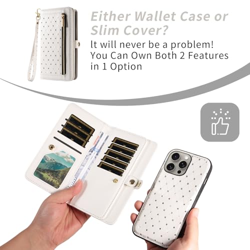 Coque iPhone 15 Pro Max抗震保护壳 解决出行忘带钱包痛点 - 4