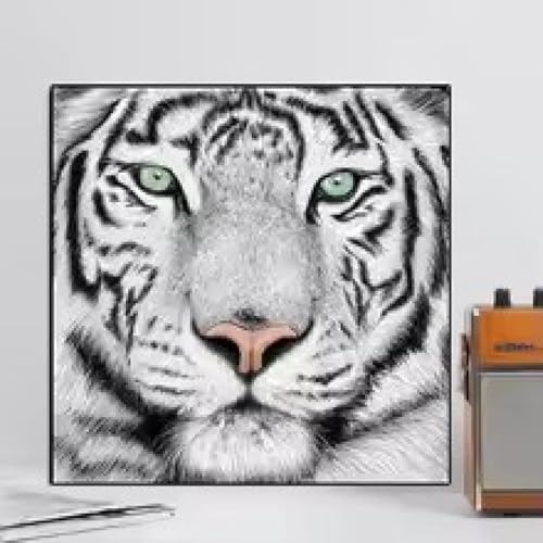 Impression grand félin sur toile d'art premium pour une décoration murale luxe
