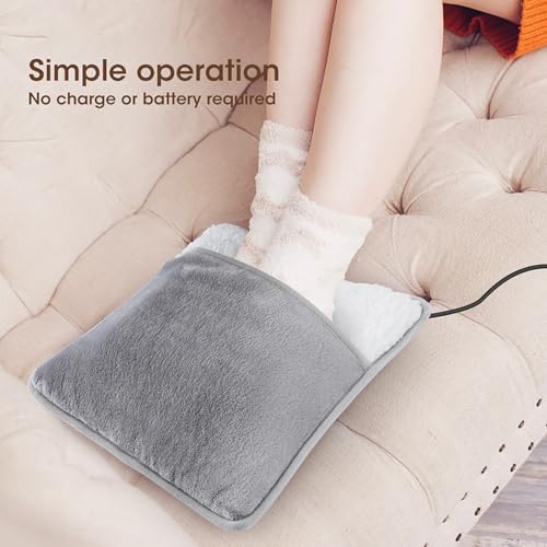 Coussin chauffant doux pour pieds froids afin de soulager l'inconfort - 3