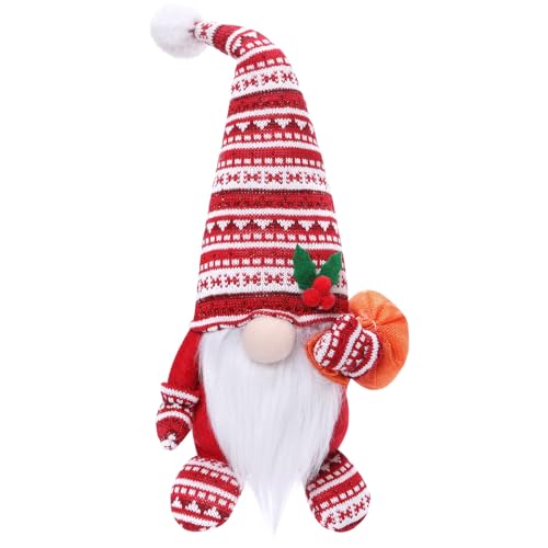 HOVIBU Weihnachtswichtel Groß, Weihnachtsdeko, 44cm Plüsch Wichtel...