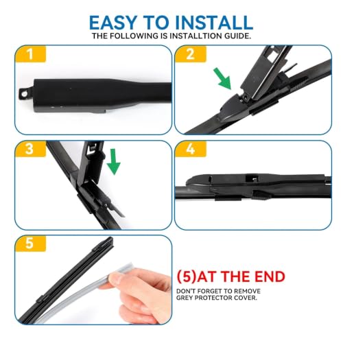Limpiaparabrisas coche para lluvia intensa Serie 5 E60 E61 03-10 5