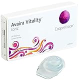Cooper Vision Avaira Toric Monatslinsen weich, 3 Stück/BC 8.5 mm/DIA 14.5 mm/CYL -0.75 / ACHSE 20 / -4.5 Dioptrien