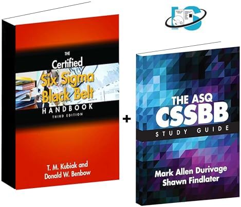The Certified Six Sigma Black Belt Handbook + ASQ CSSBB Study Guide ...