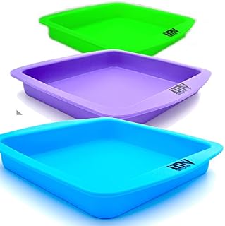 Wax Deep Dish Container Tray - Bulk Set of 3 - Assorted Colors
