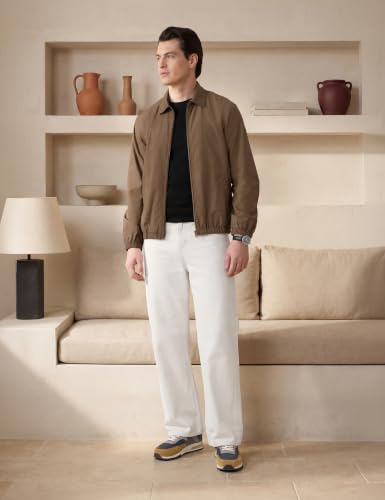 Image of Symbol Premium Men's Poplin Light Weight Jacket |Non-Quilted |Regular Fit |Non-Lined | Available in Plus Sizes