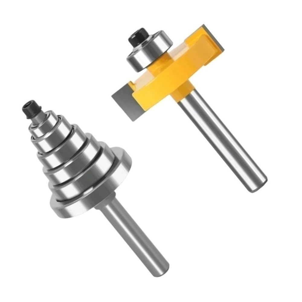 1 Juego Carburo Cementado Rebaje Fresa de Tupia