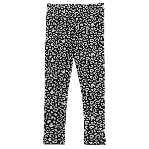 Image of Disney Minnie Mouse Baby Girls Fleece Sweatshirt and Leggings Outfit Set Infant to Big Kid | Pullover Sweatshirt, Fitted Leggings, Elastic Waistband