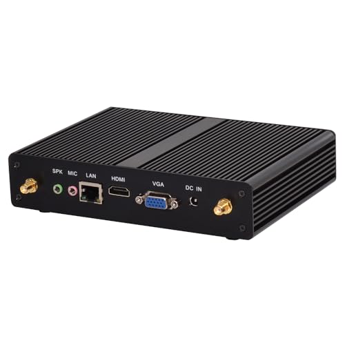 Mini PC Linux Ubuntu et Windows 11 avec châssis robuste en aluminium