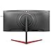 immagine 1AOC AGON AG353UCG - Monitor curvo da 89 cm (35 pollici), HDMI, DisplayPort, Hub USB, G-Sync, HDR 1000, tempo di risposta 2 ms, 3440 x 1440, 200 Hz), nero/rosso