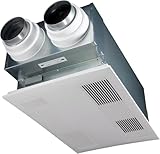 Panasonic WhisperComfort 60 Energy Recovery Ventilator (ERV), Wall/Ceiling Mount Exhaust Fan, FV-06VE1