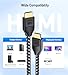Cable Matters [Ultra High Speed HDMI Certified] Braided 48Gbps 8K HDMI Cable 16.4 ft / 5m with 8K@60Hz, 4K@240Hz and HDR Support for PS5, Xbox Series X/S, RTX3080 / 3090, Apple TV and More in Black