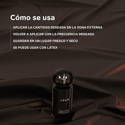 Miniatura 6 de Lelo Hidratante Personal, Crema Hidratante Corporal Intima Sin Glicerina Ni Parabenos Ideal Para El Sexo, Gel Lubricante Sexual Con Base De Agua, 150ml