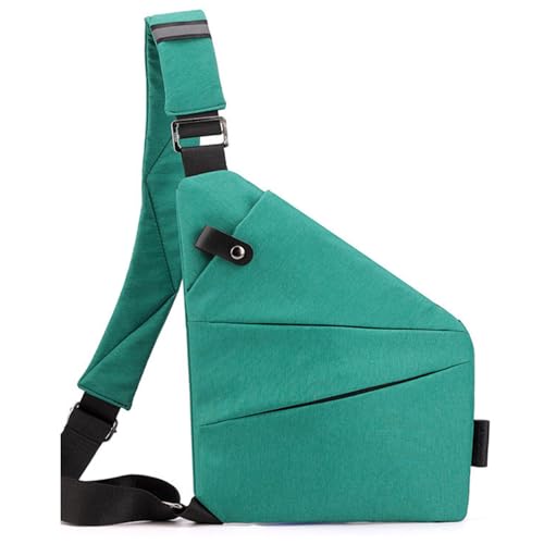 Anti Theft Travel Bag for Women Men, 2025 Slim Sling Multi-pocket Crossbody Travel with Adjustable Strap