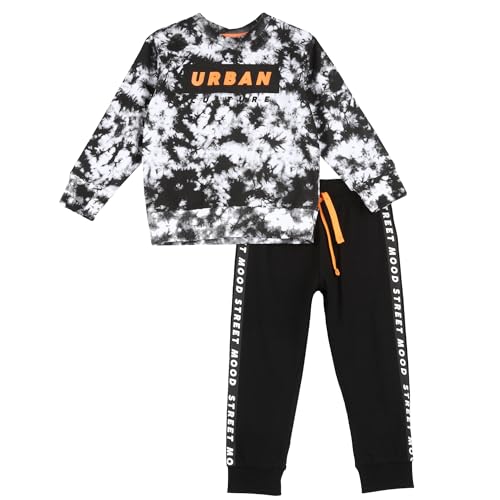 Chicco Ensemble Enfant avec pantalon long et sweat-shirt zippé pour l'école et le jeu