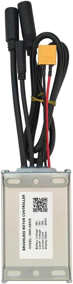 Electric Bike Controller X869-AB008 48V 18A 2HAO Protocol Brushless Motor Controller for Electric Bikes, Scooters, Mountain Bikes Accessories