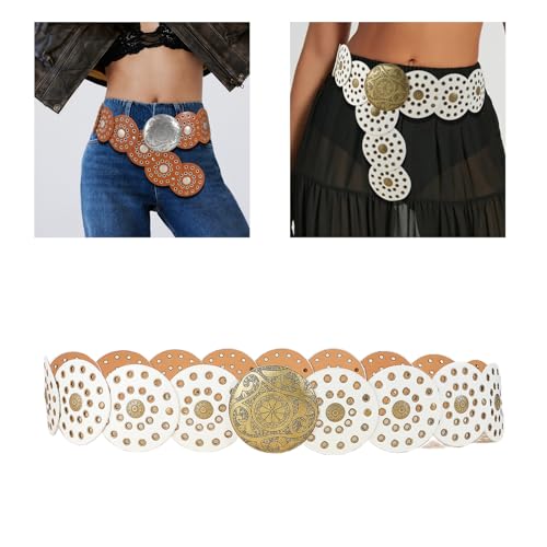 Eye Catching Waist Belt Adjustable Grommet Waist Belt PU Leather Wide Belt Adjust Coat Dress Female Waistband2