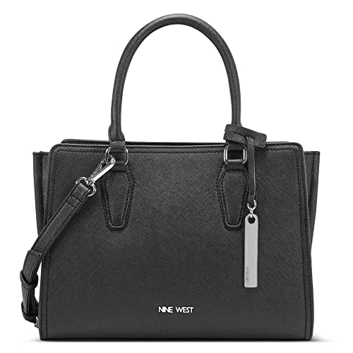 Nine West Allyne Satchel Black One Size