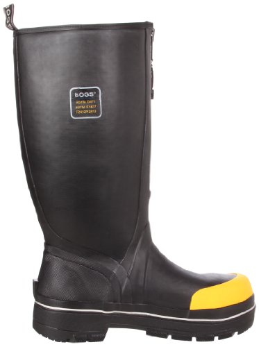 Image of Bogs Men's Industrial Tall Boot Waterproof Work Boot, Black, 9 D(M) US